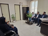 دیدار و تقدیر رئیس بانک رفاه کارگران ارسنجان از مسئولان حوزه سلامت به مناسبت روز پزشک
